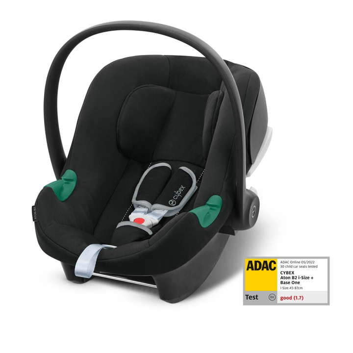 Aton B2 I-size inkl. Base ONE - Volcano Black Cybex
