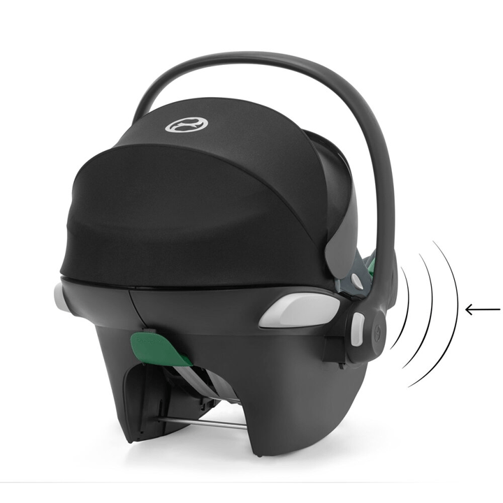 Aton B2 I-size inkl. Base ONE - Volcano Black Cybex