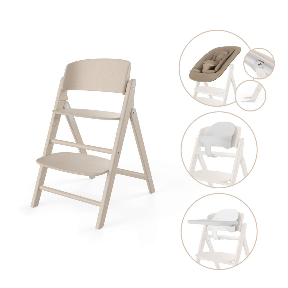 Cybex Click & Fold Matstol 4in1 All Natural