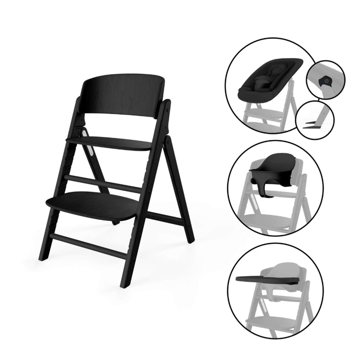 Click & Fold Matstol 4in1 - Stunning Black Cybex