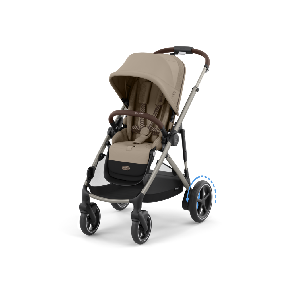 Cybex E-Gazelle S Sittvagn Taupe/Almond Beige