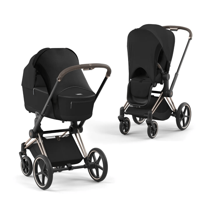 Cybex Priam Duovagn inkl. Cloud T + Myggnät + Mugghållare + Solskydd Cybex