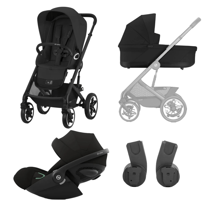 Talos S Lux + Liggdel + Cloud G + Adapters Cybex