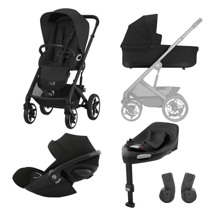 Talos S Lux + Liggdel + Cloud G + Basenhet G + Adapters Cybex