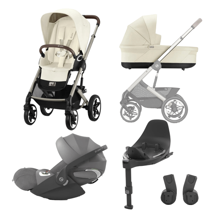 Talos S Lux Duovagn + Cloud T + Basenhet T Cybex