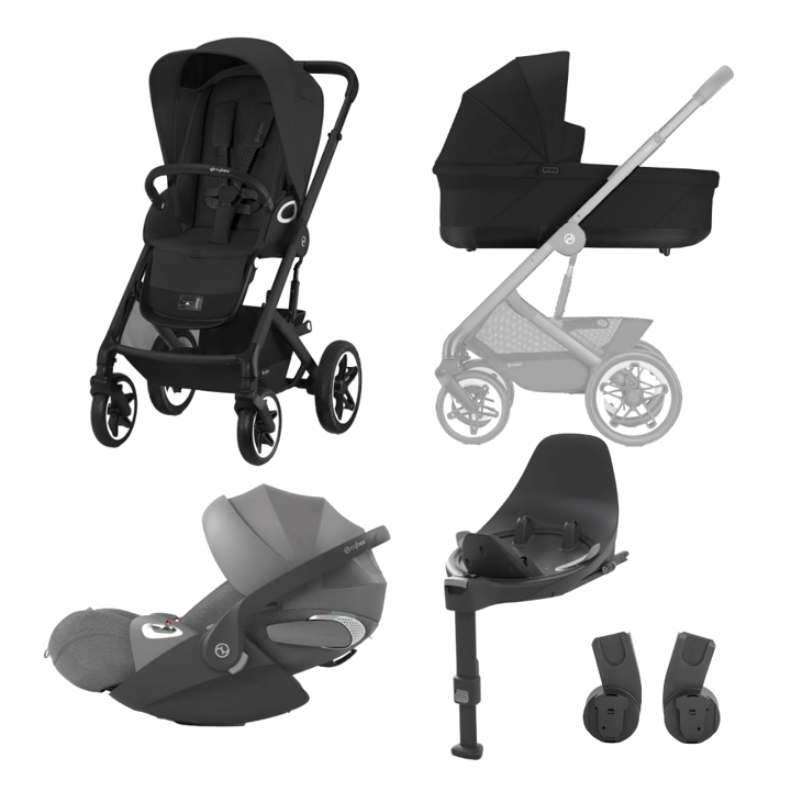 Talos S Lux Duovagn + Cloud T + Basenhet T Cybex