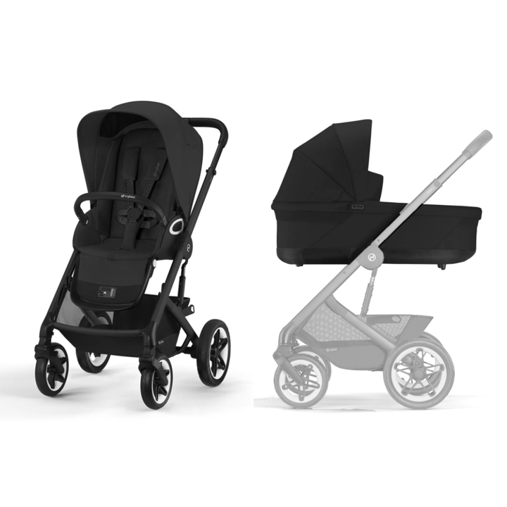 Talos S Lux sittvagn + Talos Lux Liggdel Cybex