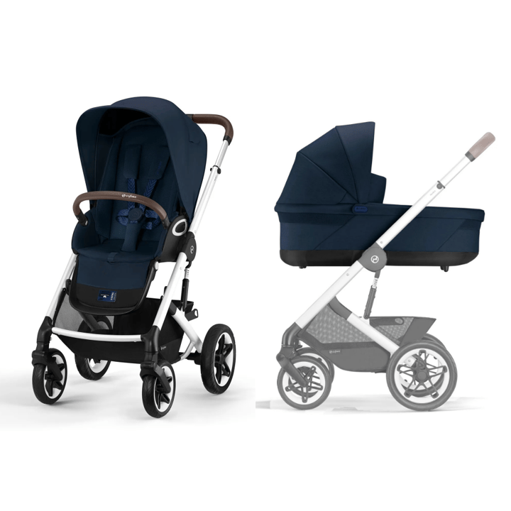 Talos S Lux sittvagn + Talos Lux Liggdel Cybex