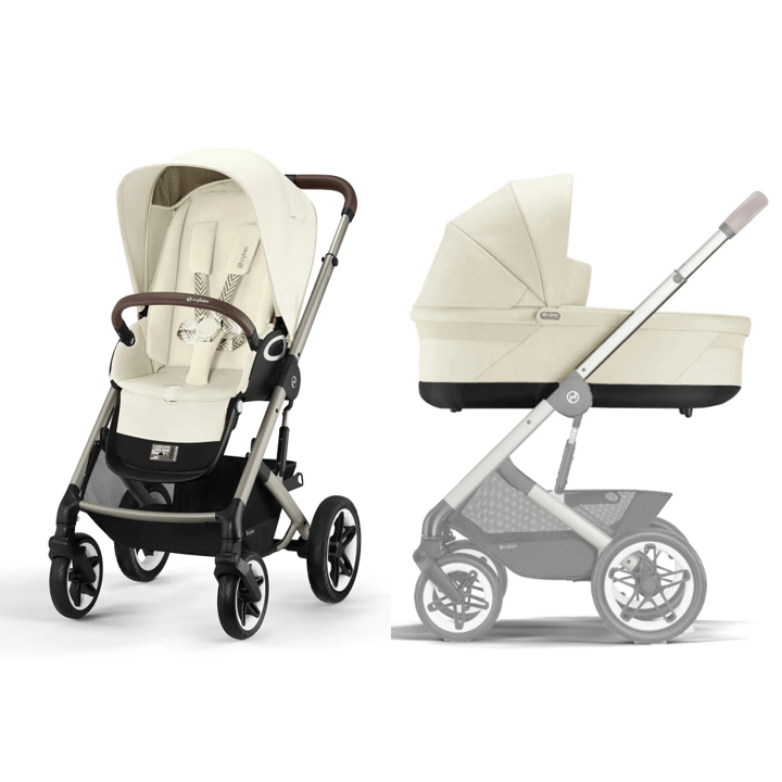 Talos S Lux sittvagn + Talos Lux Liggdel Cybex