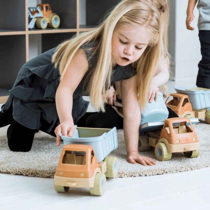 Lastbil med Släp Bio-plast DanToy
