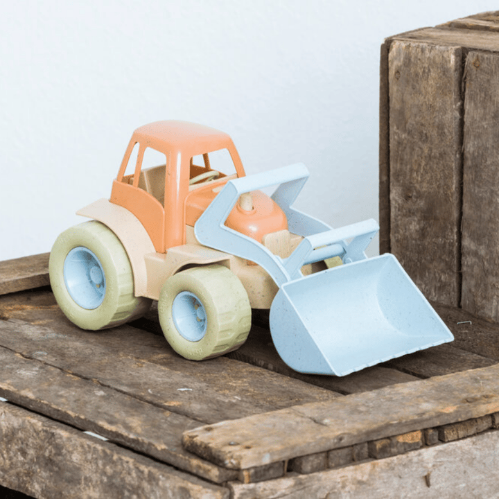 Traktor med Grävskopa Bio-Plast DanToy