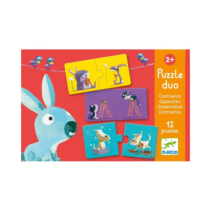 Pussel Duo Opposites Djeco