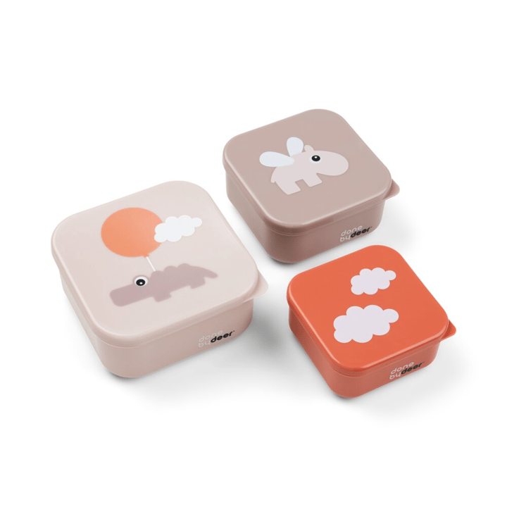 Snacksbox 3-pack Happy Clouds - Powder Done By Deer