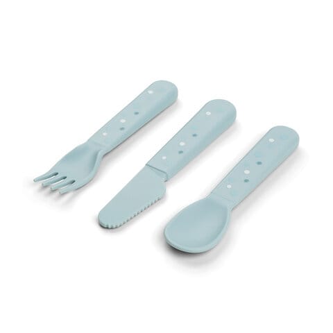 Bestickset Happy Dots - Blue Done By Deer