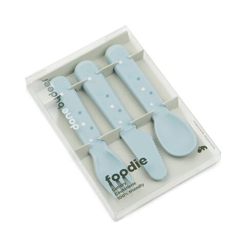 Bestickset Happy Dots - Blue Done By Deer