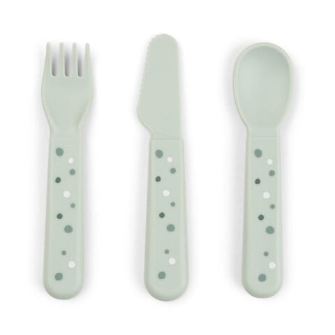 Bestickset Happy Dots - Green Done By Deer