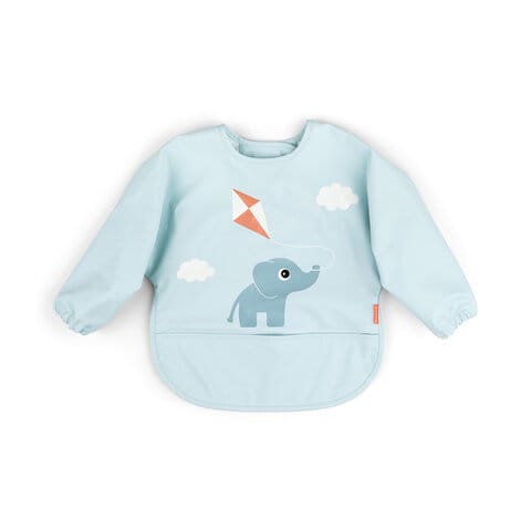 Långärmad Haklapp - Playground Blue Done By Deer