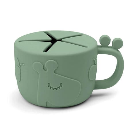 Peekaboo Snackmugg Raffi - Green Done By Deer