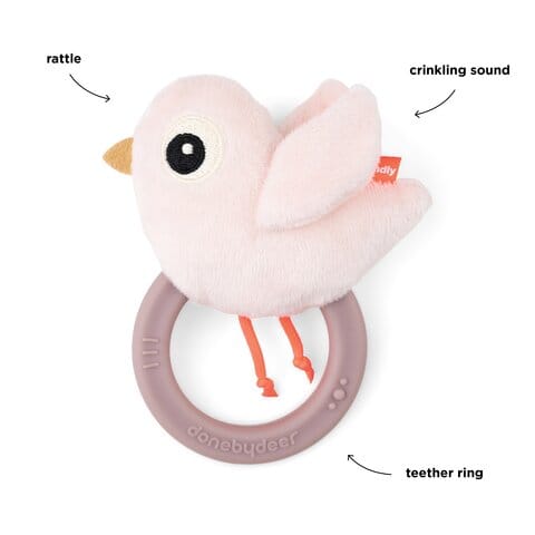 Skallra med Bitring Birdee - Powder Done By Deer