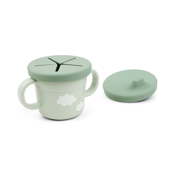 Snack- & Pipmugg - Croco Green Done By Deer