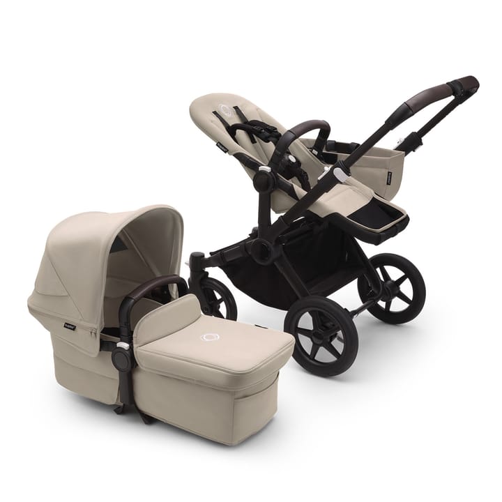 Donkey 5 Mono/Singelvagn Complete - Black/Desert Taupe Bugaboo