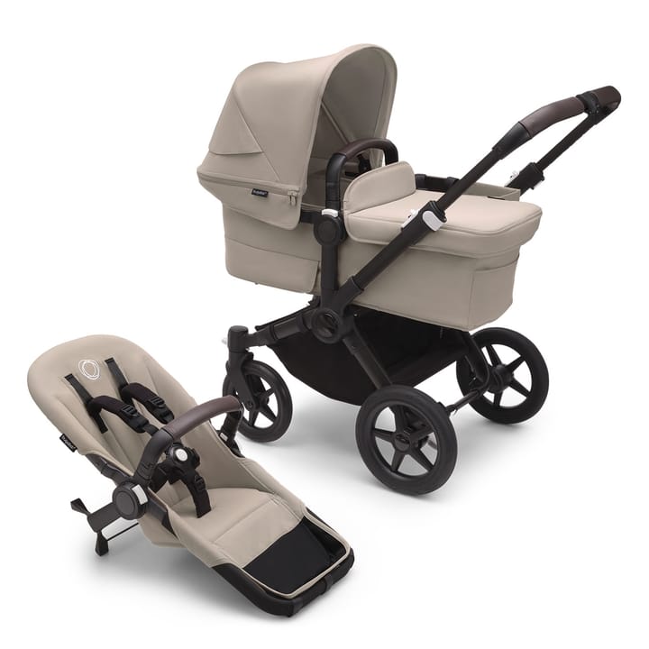 Donkey 5 Mono/Singelvagn Complete - Black/Desert Taupe Bugaboo