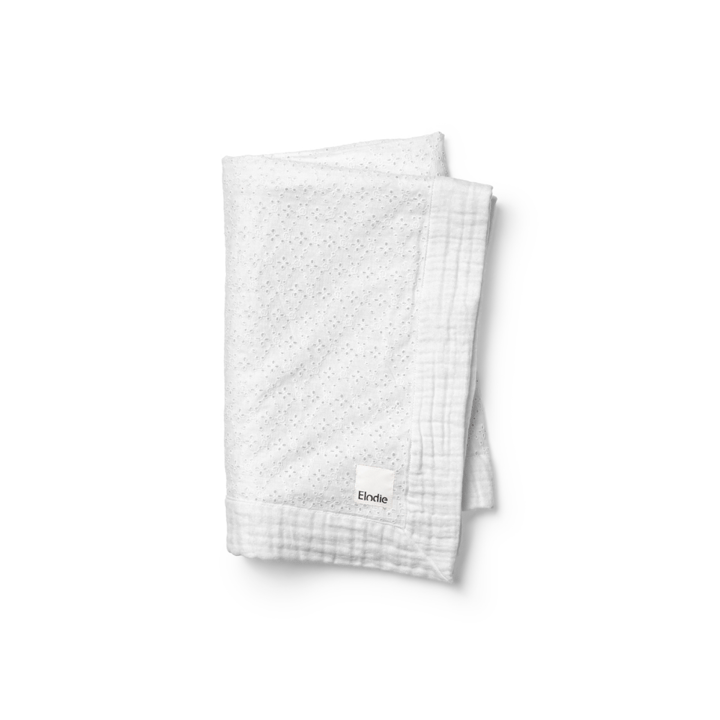 Bomullsfilt - Embroidery Anglaise Elodie
