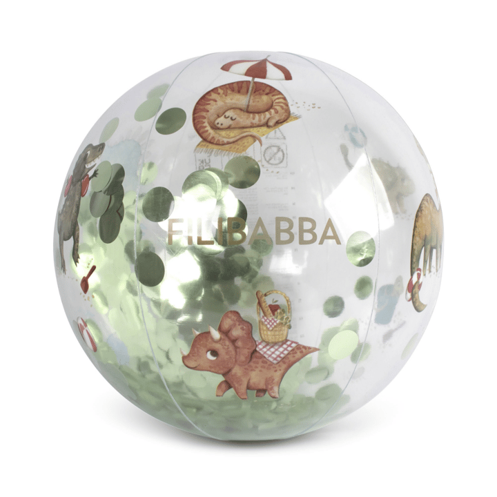 Badboll Alfie - Dino Beach Konfetti Filibabba
