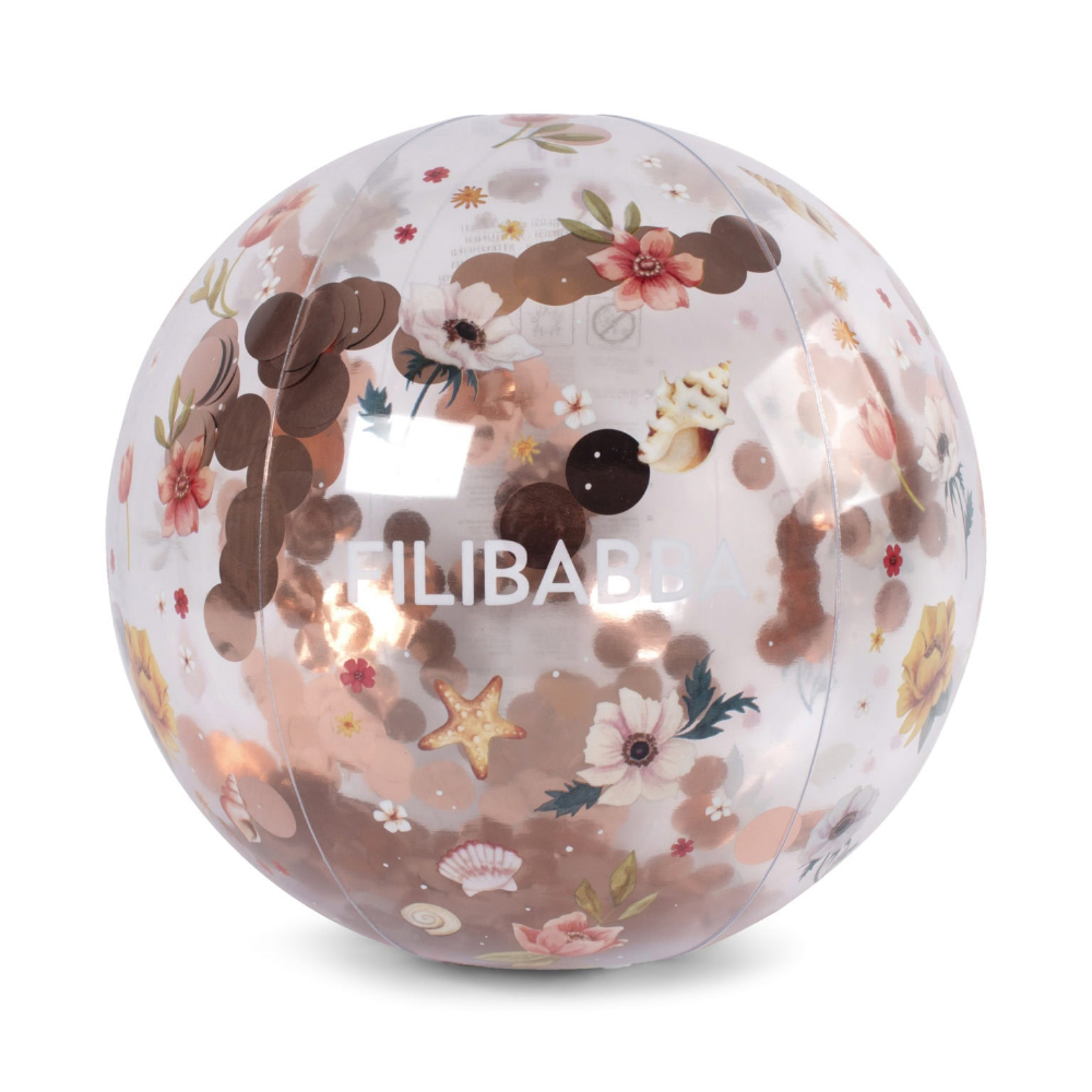 Filibabba Badboll Alfie Ocean Blossom Konfetti