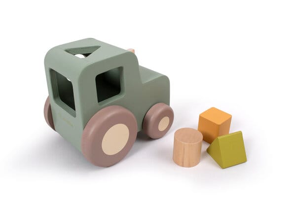 Dragtraktor med klossar Filibabba