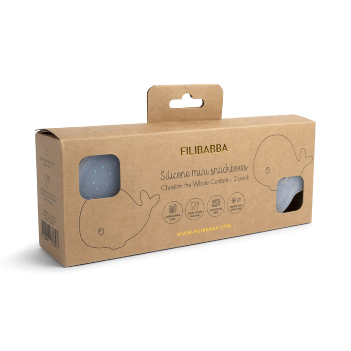 Snacklåda 2-pack Valen Christan - Konfetti Filibabba