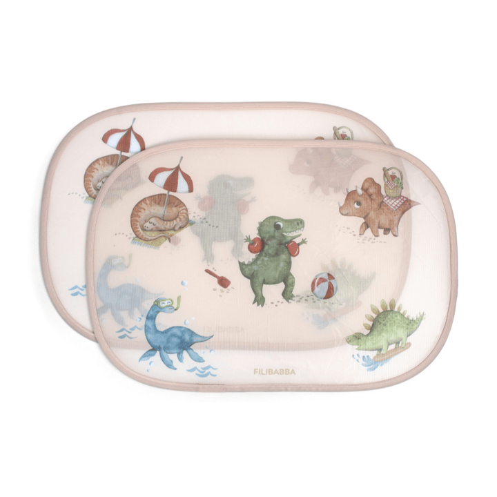 Solskydd För Bilen 2-Pack - Dino Beach Filibabba