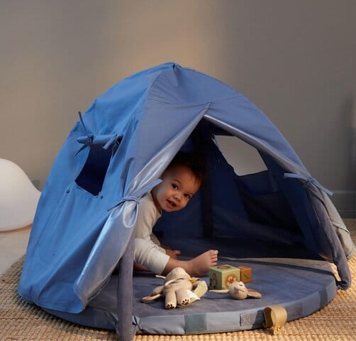 UV-skydd till Babygym Loui - Warm Blue Filibabba
