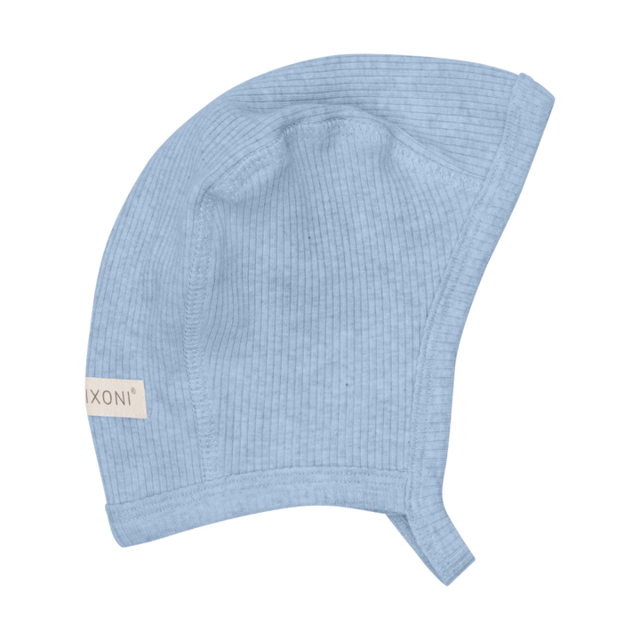 Babymössa Ribbad - Blue Fog Melange Fixoni