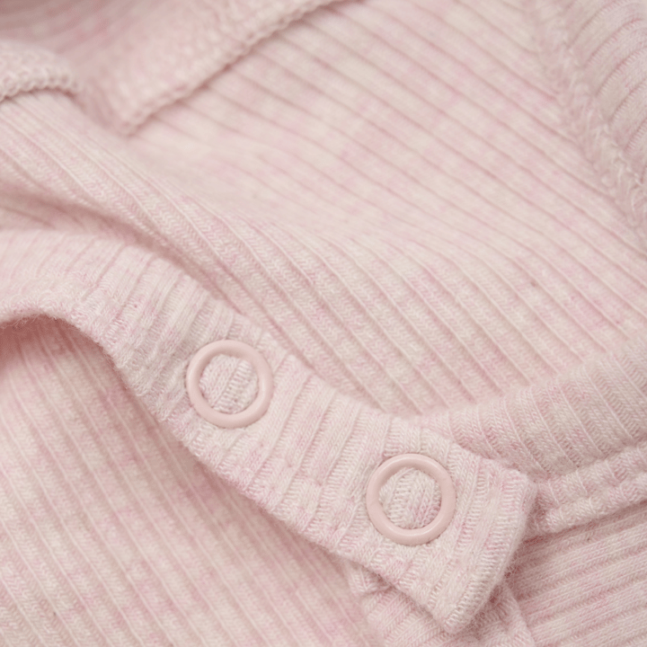 Babymössa Ribbad - Hushed Violet Melange Fixoni