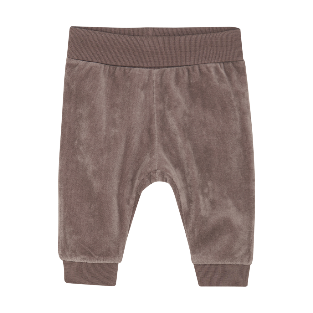 Fixoni Byxor Velour Deep Taupe