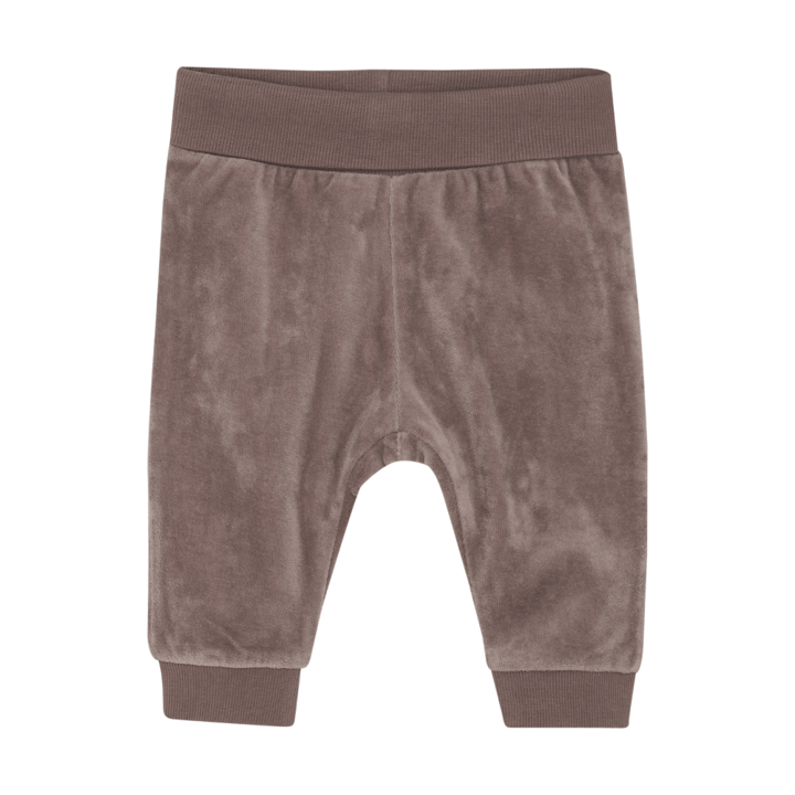 Byxor Velour - Deep Taupe Fixoni