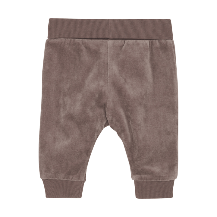 Byxor Velour - Deep Taupe Fixoni