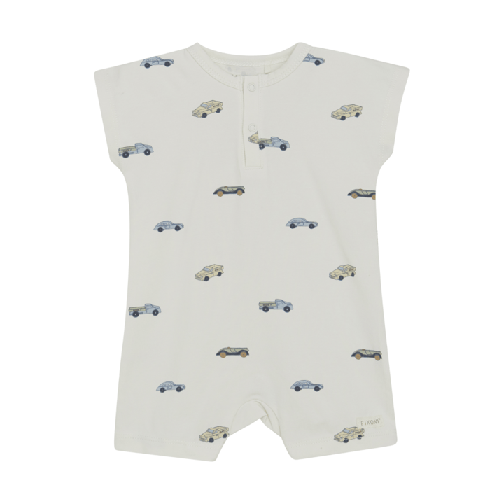 Kortärmad Jumpsuit - Blue Fog Fixoni
