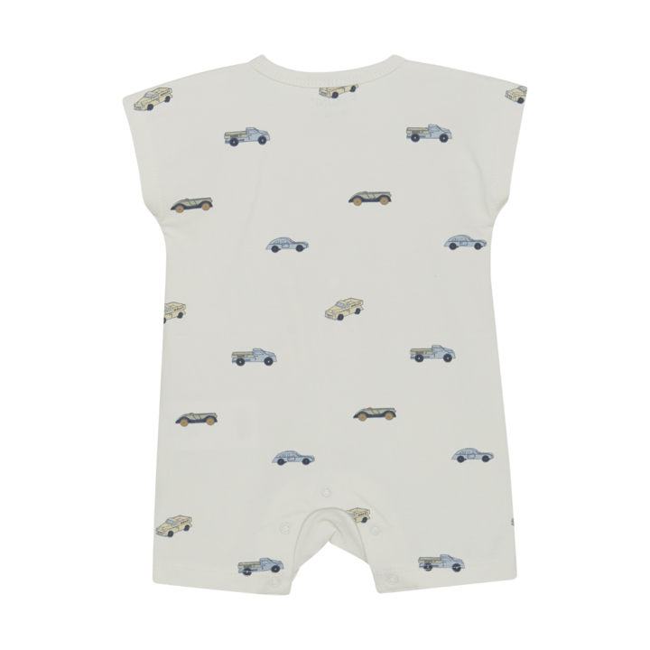 Kortärmad Jumpsuit - Blue Fog Fixoni