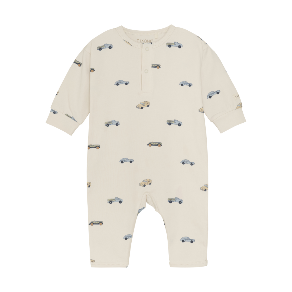 Fixoni Långärmad Jumpsuit Blue Fog