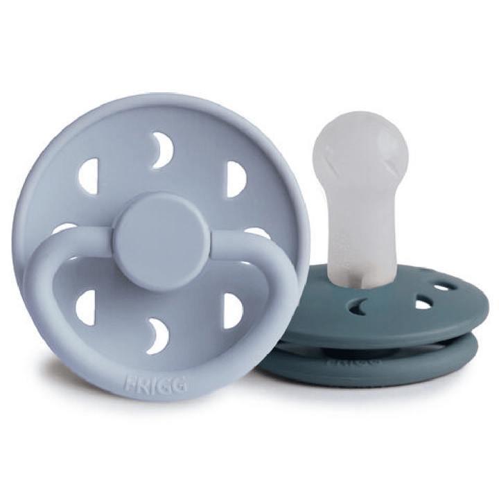 Napp Moon Phase Silikon 2-pack - Powder Blue/Slate FRIGG