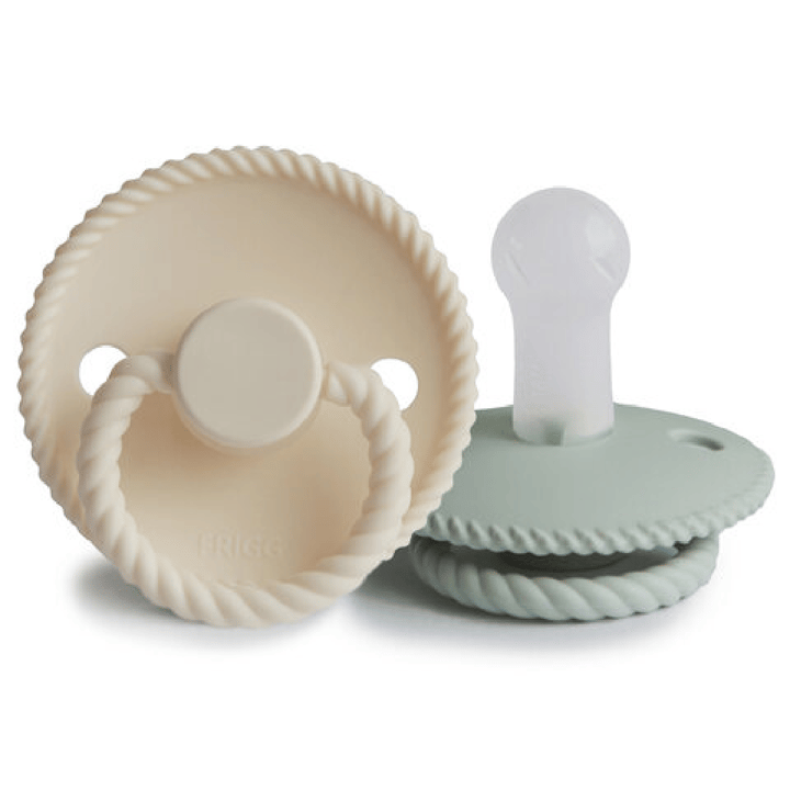 Napp Rope Silikon 2-pack - Cream/Sage FRIGG