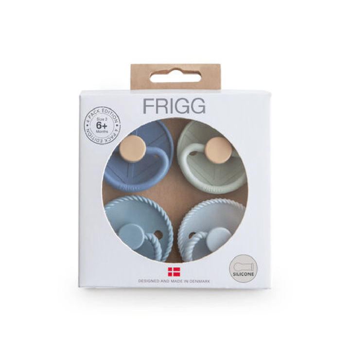 Nappar Silikon 4-pack - Skyline Serenity FRIGG