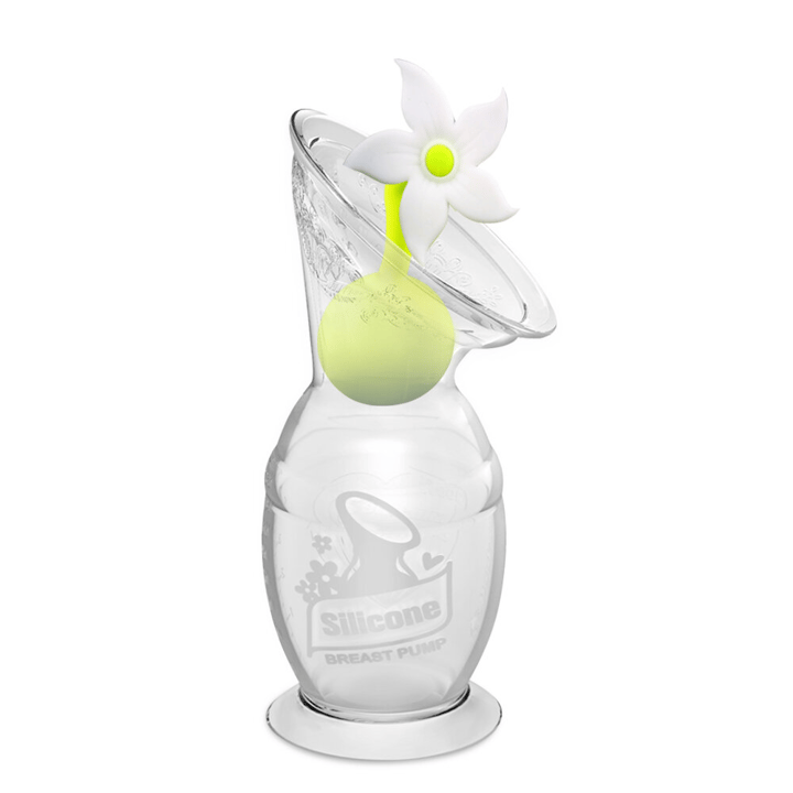Bröstpump Silikon inkl. Blomstoppare 150 ml Haakaa