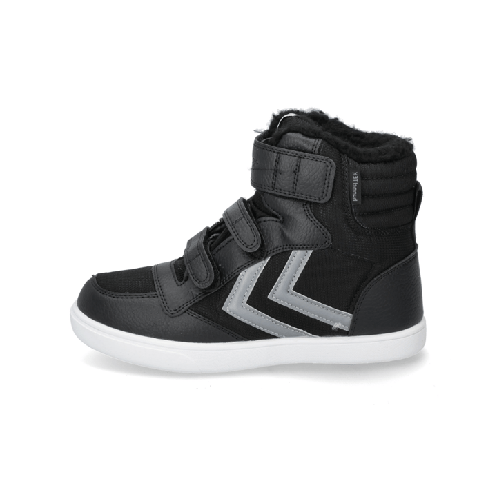 Vinterskor Stadil Super Poly Tex Jr - Black/Grey HUMMEL