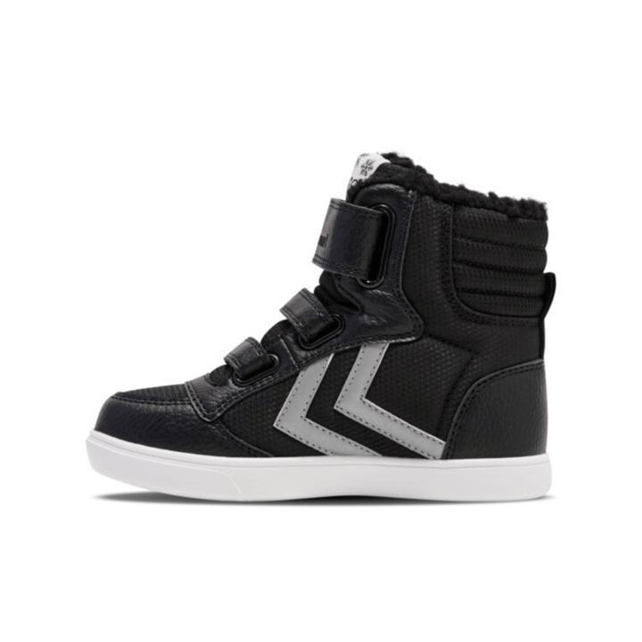 Vinterskor Stadil Super Poly Tex Jr - Black/Grey HUMMEL