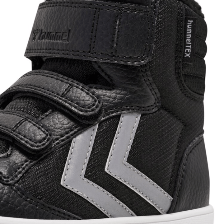 Vinterskor Stadil Super Poly Tex Jr - Black/Grey HUMMEL