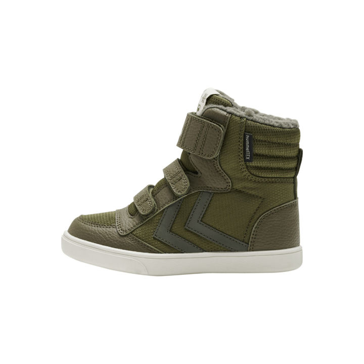 Vinterskor Stadil Super Poly Tex Jr - Dark Olive HUMMEL
