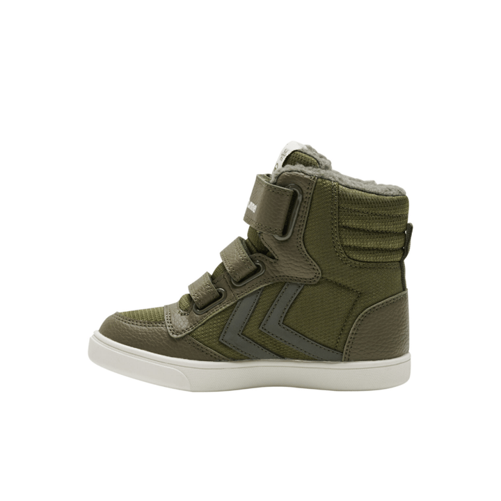Vinterskor Stadil Super Poly Tex Jr - Dark Olive HUMMEL
